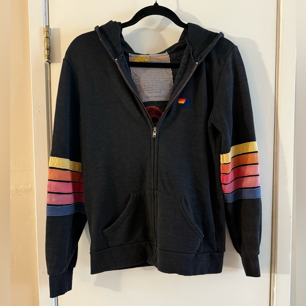 Aviator Nation Venice Zip Up Hoodie - Picture 2 of 7